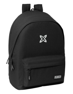 MOCHILA DOBLE PARA PORTATIL 156 USB MUNICH BASICOS NEGRO 31x44x18CM