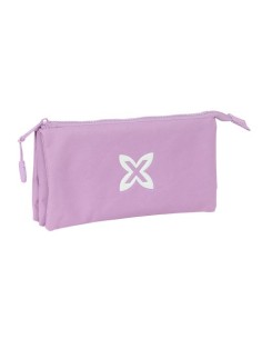 PORTATODO TRIPLE MUNICH BASICOS LILA 22x12x3CM