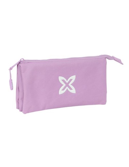 PORTATODO TRIPLE MUNICH BASICOS LILA 22x12x3CM