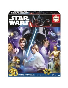 PUZZLE 3D LENTICULAR 500 PIEZAS STAR WARS
