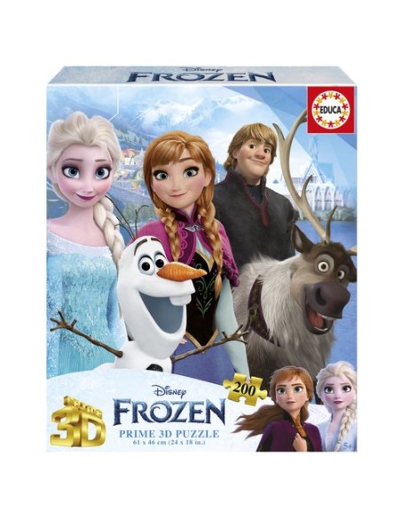PUZZLE 3D LENTICULAR 200 PIEZAS FROZEN