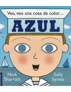 Veo veo una cosa de color azul