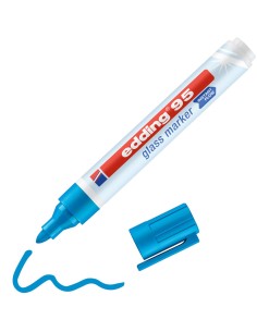 95 Glass marcador 1 pieza(s) Punta redonda Azul