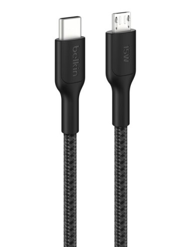 BoostCharge Pro cable USB 1 m USB C Micro-USB A Negro