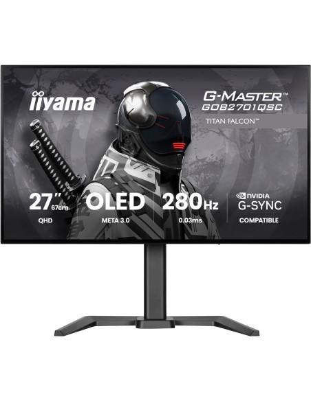G-MASTER GOB2701QSC-B1 pantalla para PC 68,6 cm (27") 2560 x 1440 Pixeles 2K Ultra HD OLED Negro