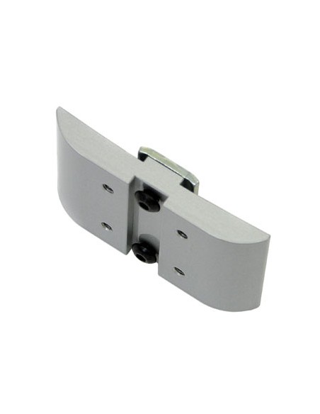 T-Slot Bracket Gris Aluminio