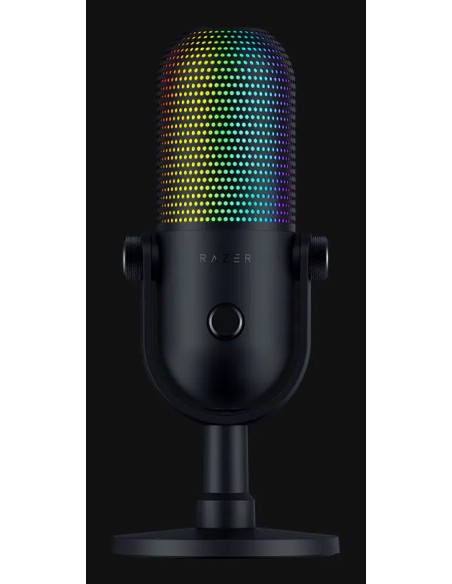 Seiren V3 Chroma 32 Bit DSP Negro Micrófono para PC