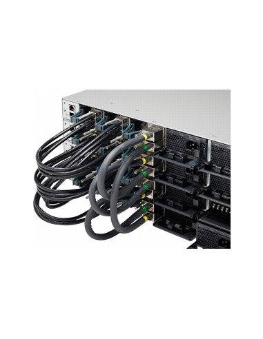 STACK-T1-50CM Cable de fibra óptica e InfiniBand 0,5 m StackWise-480 Negro
