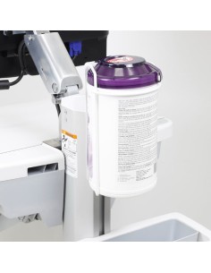 97-828 accesorio de carrito para portátil y ordenador Blanco Soporte