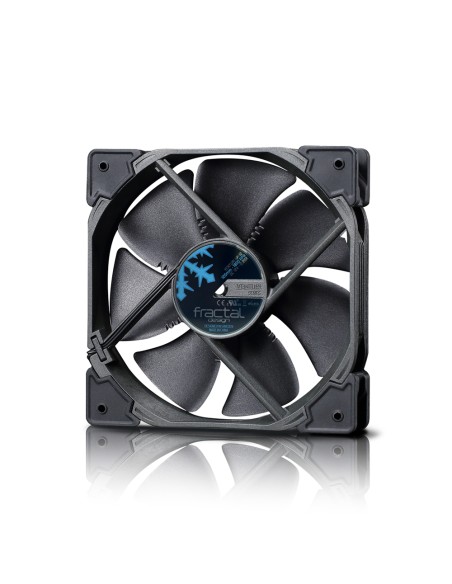 Venturi HP-12 PWM Carcasa del ordenador Ventilador 12 cm Negro, Gris