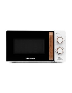 MI 2122 Encimera Solo microondas 20 L 700 W Negro, Blanco