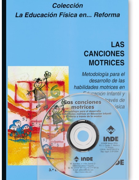 Las canciones motrices libro CD