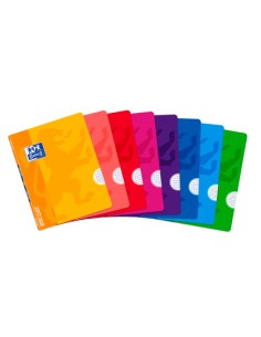 400026392 cuaderno y block A5 48 hojas Colores surtidos