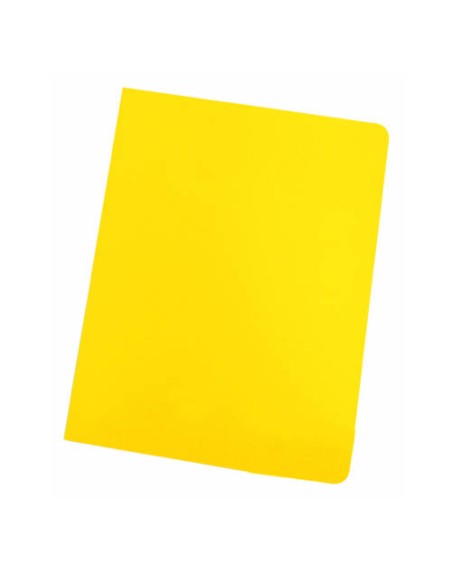 SUBCARPETA SIMPLES INTENSAS 250 GRS A4 COLOR AMARILLO GIO 400040484
