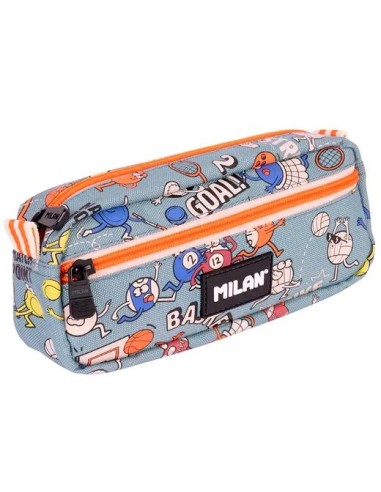 MILAN PORTATODO RECTANGULAR 2 CREMALLERAS SERIE ESPECIAL SPORTS