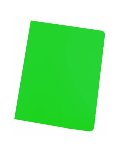 SUBCARPETA SIMPLES INTENSAS 250 GRS A4 COLOR VERDE GIO 400040485