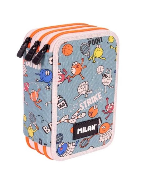 MILAN PLUMIER 3 PISOS CON CONTENIDO SERIE ESPECIAL SPORTS
