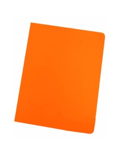 SUBCARPETA SIMPLES INTENSAS 250 GRS A4 COLOR NARANJA GIO 400040486