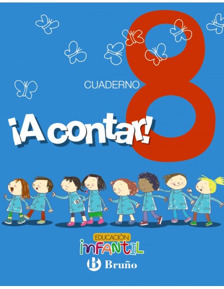 A contar 8 Cuaderno matematicas Educacion infantil