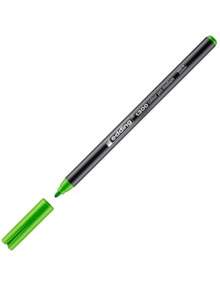 EDDING ROTULADOR 1300 TRAZO MEDIO VERDE CLARO - Pack de 10 unidades