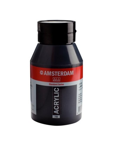 TALENS AMSTERDAM STANDARD SERIES COLORES ACRÍLICOS BOTE 1000ML NEGRO ÓXIDO
