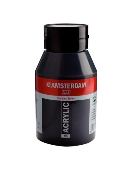 TALENS AMSTERDAM STANDARD SERIES COLORES ACRÍLICOS BOTE 1000ML NEGRO ÓXIDO