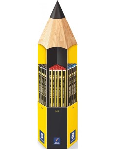 Expositor 90 lapiz de grafito noris graduaciones surtidas