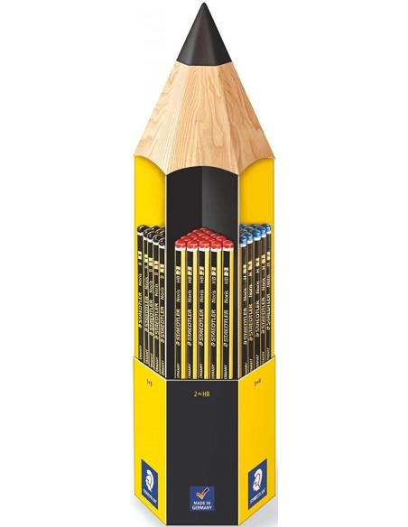 Expositor 90 lapiz de grafito noris graduaciones surtidas Expositor 90 lapiz de grafito noris graduaciones surtidas