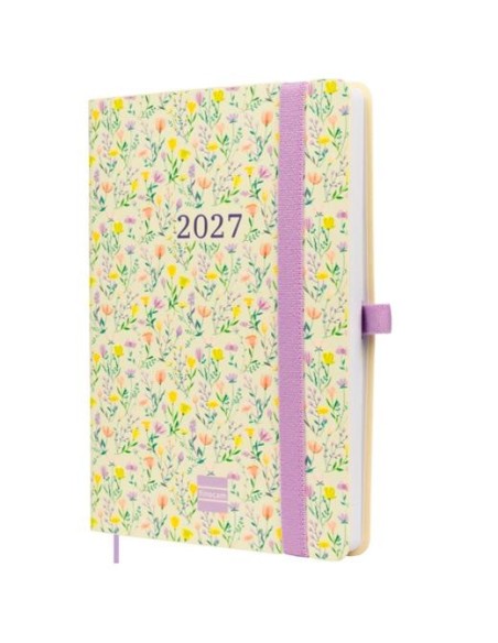 FINOCAM AGENDA CAPRI 16M F4-118X168MM SVH TAPA BLANDA POLIURETANO HAPPY 2026-2027