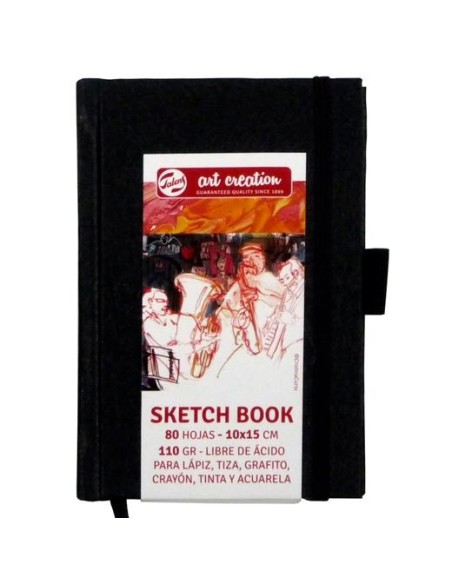 TALENS ART CREATION CUADERNO DE DIBUJO 10X15CM 80H 110GR