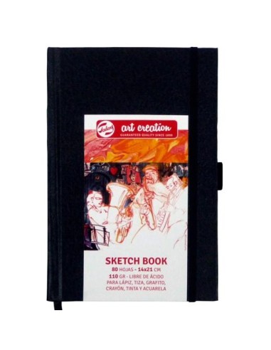 TALENS ART CREATION CUADERNO DE DIBUJO 14X21CM 80H 110GR