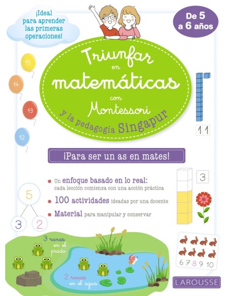 Triunfar en matematicas con Montessori y la pedagogia Singapur