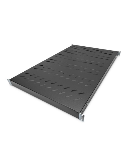 Baldas con carriles de fijación variables para la fijación en armarios de 483 mm (19")