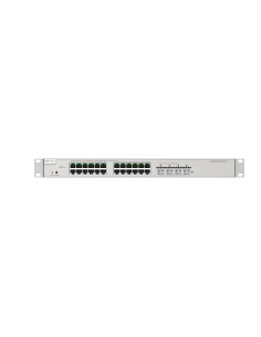 RG-NBS5200-24GT4XS-P switch Gestionado L3 Gigabit Ethernet (10/100/1000) Energía sobre Ethernet (PoE) Gris