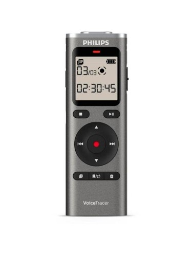 PHILIPS GRABADORA DIGITAL 8GB Y CONEXION USB-A C/ ENTRADA MICRO SD