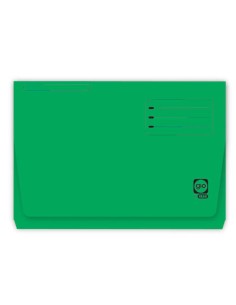 SUBCARPETA CON BOLSA Y SOLAPA INTENSAS 320 GRS FOLIO COLOR VERDE GIO 400040685