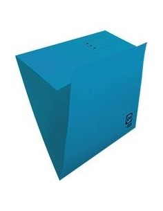 ELBA SUBCARPETA CON SOLAPA INTENSAS 320 GRS A4 AZUL -50 U-