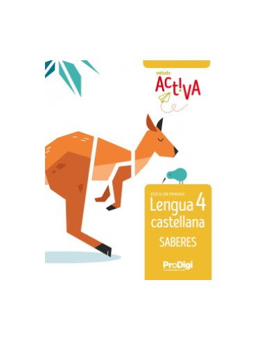 Saberes Lengua castellana 4 EP Activa ProDigi