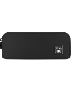 PORTATODO SILICONA NEGRO BITSampBOBS 20x75x55cm