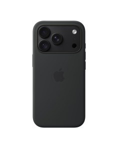 Funda de silicona con MagSafe para el iPhone 18 Pro - Negro