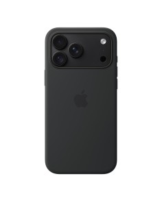 Funda de silicona con MagSafe para el iPhone 18 Pro Max - Negro