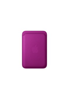 Cartera de trenzado fino con MagSafe para el iPhone - Magenta