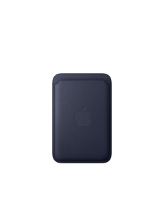 Cartera de trenzado fino con MagSafe para el iPhone - Azul marino