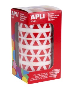 04865 etiqueta autoadhesiva Permanente Rojo