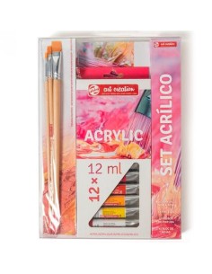 TALENS ART CREATION SET ACRÍLICO 12 TUBOS X 12ML COLORES SURTIDOS - Color no elegible