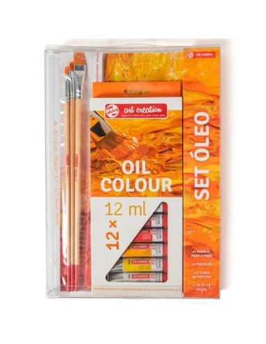 TALENS ART CREATION SET ÓLEO 12 TUBOS X 12ML COLORES SURTIDOS - Color no elegible