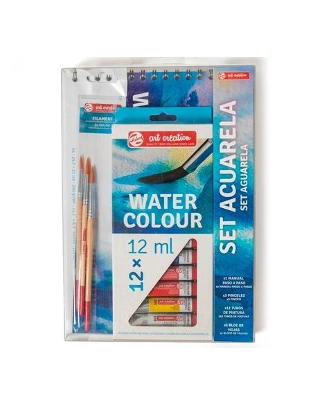 TALENS ART CREATION SET ACUARELA 12 TUBOS X 12ML COLORES SURTIDOS - Color no elegible