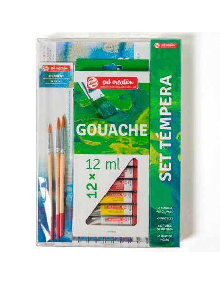 TALENS ART CREATION SET TÉMPERA 12 TUBOS X 12ML COLORES SURTIDOS - Color no elegible