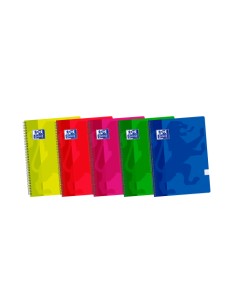 400044180 cuaderno y block 80 hojas Colores surtidos