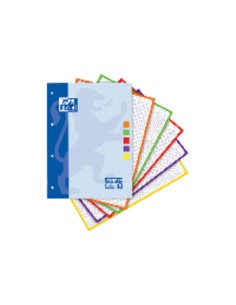 OXF RECAMB.COLOR 5T A4 80H 5X5 400045041